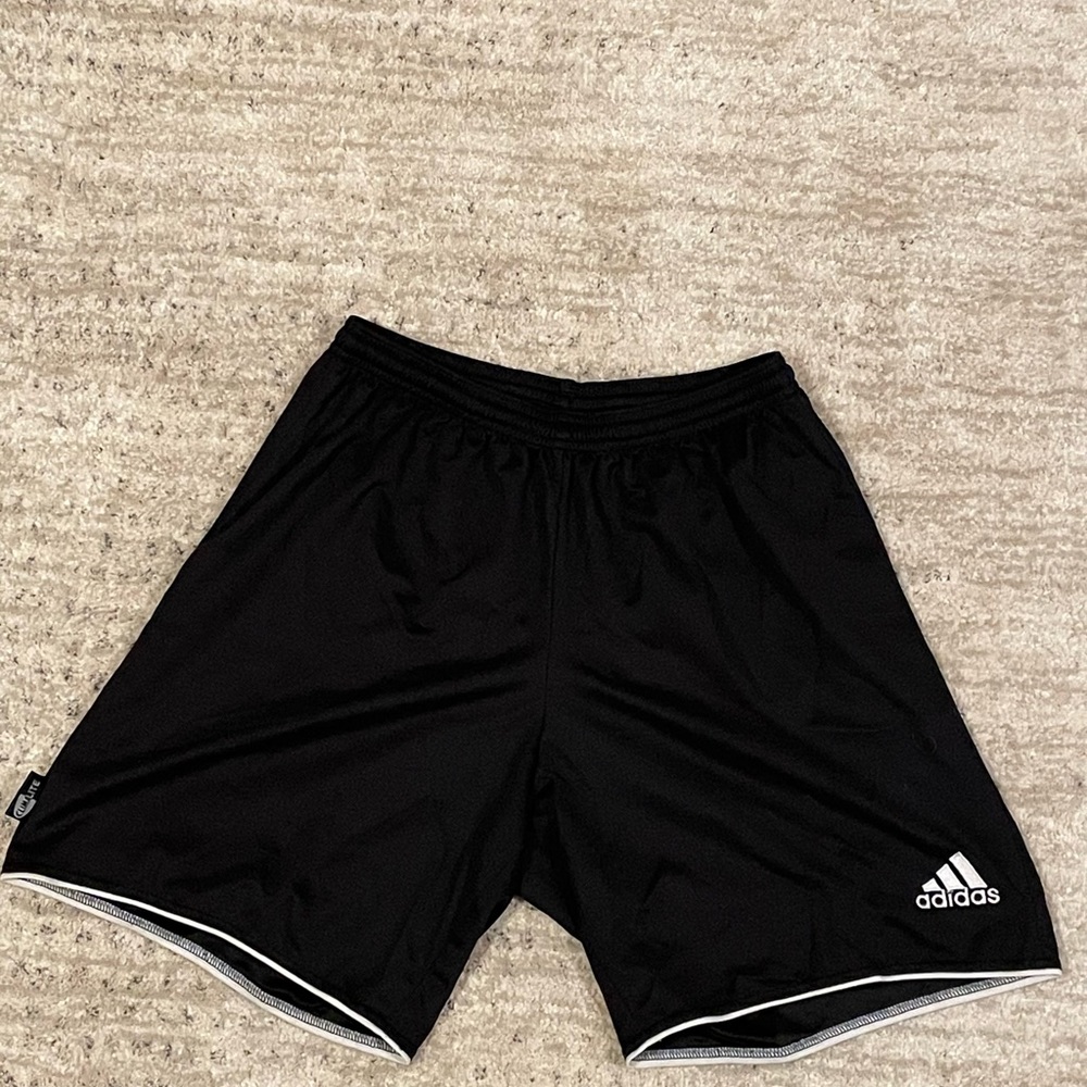 Adidas women’s/ girls Black Athletic Shorts